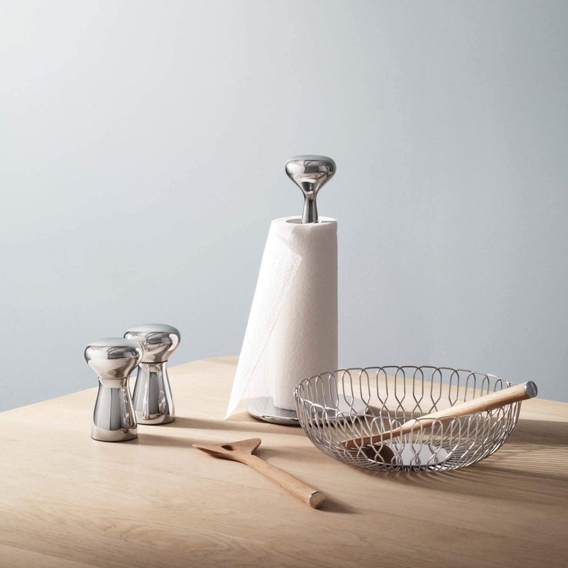 Georg Jensen حامل مناديل ورقية مغناطيسي من جورج جنسن ألفريدو من الفولاذ المقاوم للصدأ، 12.6" - Image 4